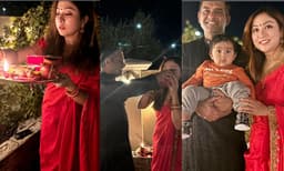 ഭര്‍ത്താവിന്റെ ആയുരാരോഗ്യത്തിനും ഐശ്വര്യത്തിനും വേണ്ടിയുളള ചടങ്ങ്; ചിത്രങ്ങളുമായി അര്‍ച്ചന സുശീലന്‍
