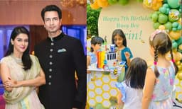 ബിസി ബീ.... മകളുടെ ഏഴാം പിറന്നാള്‍ ആഘോഷമാക്കി അസിന്‍
