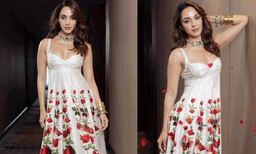  റോസാപ്പൂക്കളാല്‍ മനോഹരമായ ഫ്ലോറല്‍ അനാര്‍ക്കലിയില്‍ അതിസുന്ദരിയായി കിയാര അ‍‍ദ്വാനി
