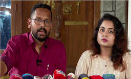 സരിനൊപ്പം സൗമ്യയും വാർത്താസമ്മേളനത്തിൽ; തന്റെ വീട്ടിൽ താമസിക്കുന്നത് കുടുംബസുഹൃത്തെന്ന് സരിൻ, ആധാരവുമായി സൗമ്യ