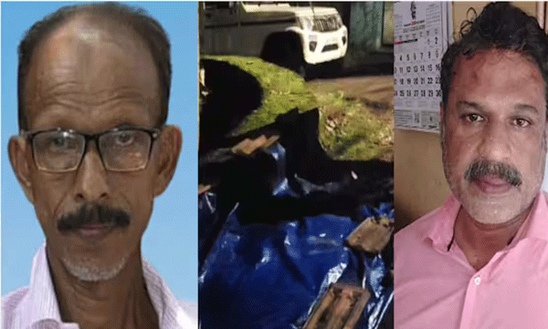  മധ്യവയസ്കനെ കഴുത്തറുത്ത് കൊന്ന കേസിൽ പ്രതിയു​​ടെ അറസ്റ്റ് പോലീസ് രേഖപ്പെടുത്തി