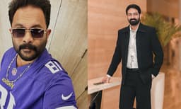 ‘‘ഐ ആം നോ മോര്‍ എ പ്രാരാബ്ധം സ്റ്റാർ, സ്ഥാനാർത്ഥി ശ്രീക്കുട്ടനിലെ ഇല്ല്യുമിനാറ്റി ബിനീഷ്...’’ സൈജുവിന്റെ സ്റ്റൈലിഷ് ചിത്രവുമായി അജു വര്‍ഗീസ്