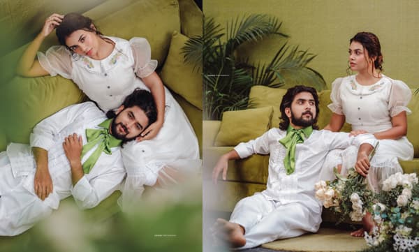 മെയ്ഡ് ഇന്‍ ഹെവന്‍.. ഈ നൂറ്റാണ്ടിലെ റോമിയോയേയും ജൂലിയറ്റിനെയും കാണുന്ന പ്രതീതി; വൈറലായി ഗബ്രി ജാസ്മിന്‍ ഫോട്ടോഷൂട്ട് 
