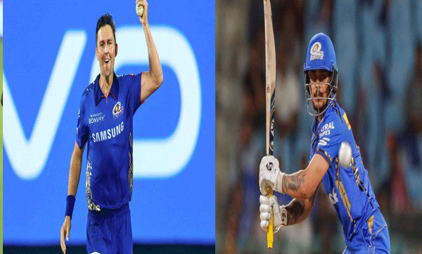 ഇഷാന്‍ കിഷനെ കൈവിട്ടു , ​ട്രെന്റ് ബോൾട്ടിനെ തിരികെ വിളിച്ചു  മുംബൈ ഇന്ത്യന്‍സ്