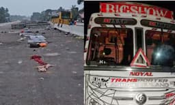 മാഹി മുതല്‍ മദ്യപാനം, ഇപ്പോഴും ലഹരിയില്‍ ;  ഡ്രൈവറുടെ ലൈസന്‍സ് പോകും, ലോറിയുടെ റജിസ്‌ട്രേഷനും 