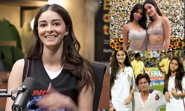 Ananya Pandey about shah rukh khan and suhana (Image Source: Youtube)
