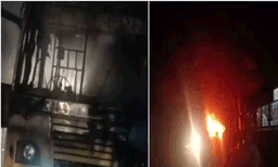 പമ്പ - നിലയ്ക്കൽ സർവീസിനിടെ ലോ ഫ്ലോർ ബസ് കത്തിയ സംഭവത്തിൽ കെഎസ്ആർടിസിയിൽ നടപടി, 4 ജീവനക്കാർക്ക് സസ്പെൻഷൻ