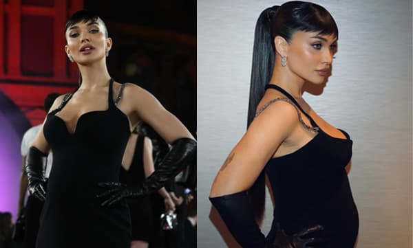 നിറവയറില്‍ ബ്രിട്ടീഷ് ഫാഷന്‍ അവാര്‍ഡ്‌സില്‍ എമി ജാക്‌സണ്‍; ചിത്രങ്ങള്‍
