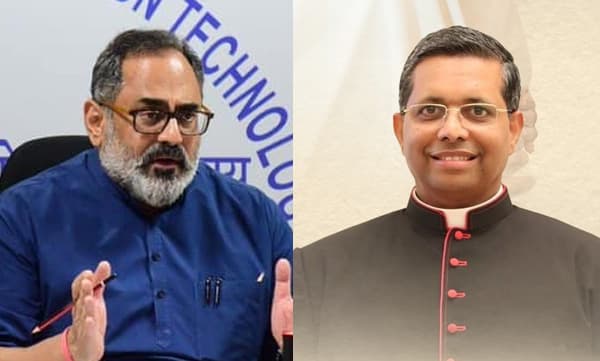 ഇന്ത്യയുടെ പ്രതിനിധിസംഘം വത്തിക്കാനിലേക്ക് ; ഇന്ത്യാക്കാരുടെ മുഴുവന്‍ ആശംസകള്‍ അറിയിക്കുമെന്ന് രാജീവ് ചന്ദ്രശേഖരന്‍