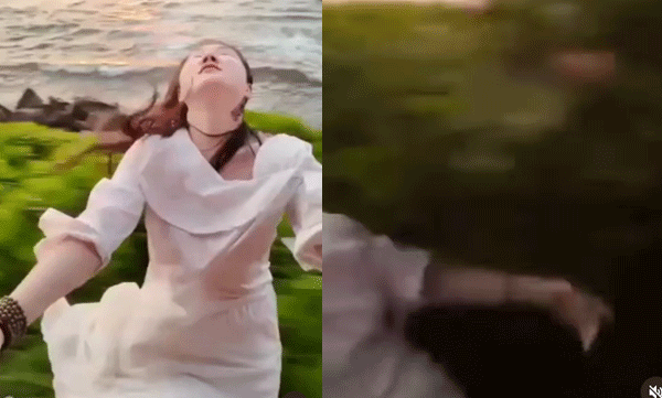 എന്തൊക്കെ കാണണം: ഓടിക്കൊണ്ടിരിക്കുന്ന ട്രെയിനിന്റെ വാതിലില്‍ നിന്ന് റീല്‍ ഷൂട്ട്, പിന്നാലെ യുവതിക്ക് സംഭവിച്ചത് 


