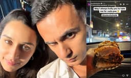 കാമുകന്‍ രാഹുല്‍ മോദിയ്ക്കൊപ്പം വട പാവ് ആസ്വദിച്ച് ശ്രദ്ധ കപൂര്‍,പ്രണയനിമിഷം ഇന്‍സ്റ്റഗ്രാം സ്റ്റോറിയാക്കി താരം; രാഹുലിനെ ​അണ്‍ഫോളോ ചെയ്തതല്ലേ എന്ന് ആരാധകര്‍