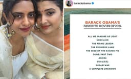 ഒബാമയുടെ പ്രിയപ്പെട്ട ചിത്രങ്ങളില്‍ ഇടം നേടി ‘ഓള്‍ വി ഇമാജിന്‍ ആസ് ലൈറ്റ്’; നന്ദി പറഞ്ഞ് കനിയും ദിവ്യപ്രഭയും 
