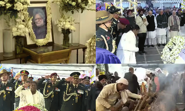 മന്‍മോഹന്‍ സിംഗിന്റെ കുടുംബത്തിന് അര്‍ഹിക്കുന്ന പരിഗണന നല്‍കി, സംസ്‌കാരചടങ്ങ് ക്രമീകരിച്ചത് ആര്‍മി; ബിജെപി
