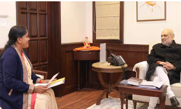 ശോഭ സുരേന്ദ്രൻ ദില്ലിയിൽ, അമിത് ഷായുമായി നിർണായക കൂടിക്കാഴ്ച; 'പ്രതീക്ഷിച്ച ലക്ഷ്യത്തിൽ ബിജെപിയെ എത്തിക്കും
