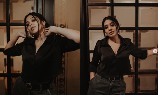 കറുപ്പിനഴകില്‍ വീണ നന്ദകുമാര്‍; ചിത്രങ്ങള്‍ കാണാം 
