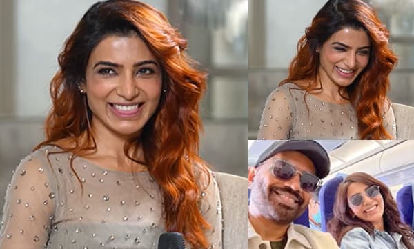 നാണിച്ചും, ചിരിച്ചും, തലകുനിച്ചും ലജ്ജാവതിയായി സമാന്ത; സംവിധായകന്‍ രാജിന്റെ ഓഡിയോ മെസ്സേജ് കേള്‍ക്കുന്ന സമാന്തയുടെ വീഡിയോ വൈറല്‍