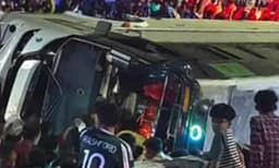 നെടുമങ്ങാട് ബസ് അപകടം : ഡ്രൈവറെ കസ്റ്റഡിയില്‍ എടുത്തു, അപകടകാരണം പെട്ടെന്ന് ബ്രേക്കിട്ടത്