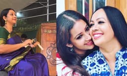 അമ്മയുടെ സാരിയില്‍ അമ്മയെപ്പോലെ തന്നെ; ഇതിലും അനുഗ്രഹിക്കപ്പെട്ട നിമിഷം വേറെയില്ലെന്ന് സൗഭാഗ്യ വെങ്കിടേഷ് 
