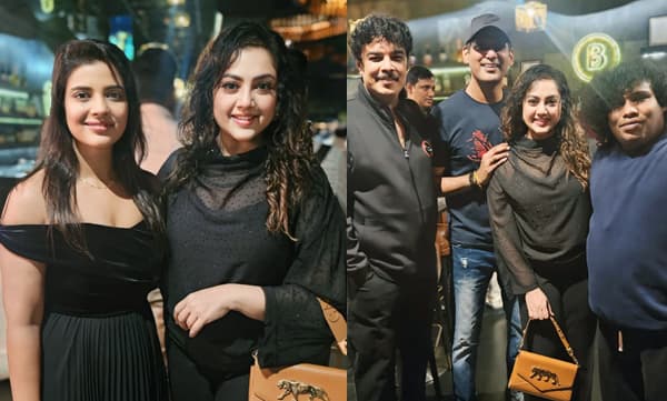 ഈ വര്‍ഷത്തെ ആദ്യത്തെ ഗെറ്റ് റ്റുഗദര്‍, കൂടുതല്‍ ഒത്തുചേരലുകള്‍ക്കായി കാത്തിരിക്കുന്നു; ചിത്രങ്ങളുമായി മീന
