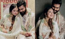 വിവാഹചിത്രങ്ങള്‍ പങ്കുവെച്ച് റോബിനും ആരതിയും ; ആശംസകളുമായി ആരാധകര്‍
