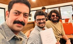 ഷാജി പാപ്പനും പിളേളരും വരുന്നു; ‘ആട് 3’ കഥ കേള്‍ക്കാനെത്തി താരങ്ങള്‍
