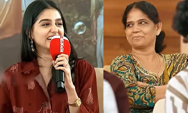 സ്കൂള്‍ കാലത്ത് പ്രേമമുണ്ടായിരു​ന്നോ എന്ന് കുട്ടി ആരാധക​ന്റെ ചോദ്യം; അമ്മയെ നോക്കി ചിരിച്ച്, ‘പൈങ്കിളി പ്രേമം ഉണ്ടായിരുന്നു’വെന്ന് അനശ്വര രാജന്‍
