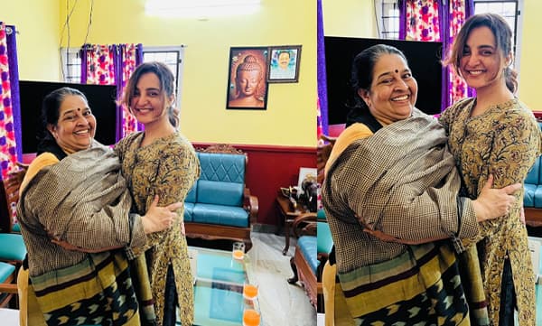Uma Thomas MLA  and Manju Warrier (Image Source: Facebook)