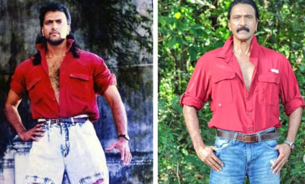 ഈ ചിത്രങ്ങള്‍ തമ്മില്‍ 32 വര്‍ഷത്തിന്റെ വ്യത്യാസം; ചിത്രങ്ങള്‍ പങ്കുവെച്ച് ബാബു ആന്റണി 

