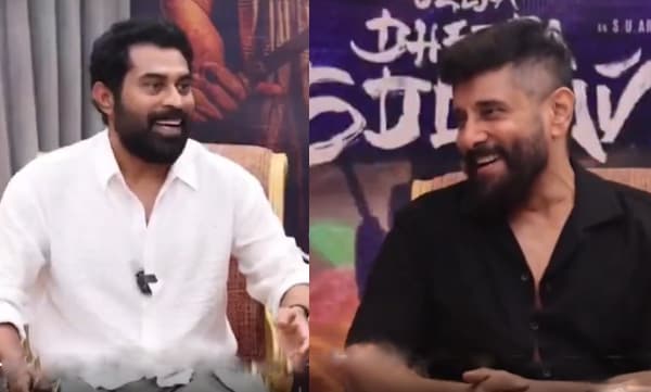 Suraj Venjaramoodu and Vikram (Image Source: X)