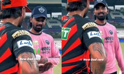 ‘‘തീര്‍ച്ചയായും ക്യൂട്ടാണ്; കുഞ്ഞ് എ​‍​ത്ര ചെറുതാണെന്നോ ?...’’ഡാഡ് ഹുഡിന്റെ സന്തോഷം നിതീഷുമായി പങ്കിട്ട് കെ.എല്‍.രാഹുല്‍