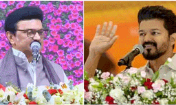 റെയ്ഡിലൂടെ ബിജെപി എഐഎഡിഎംകെയെ ഭയപ്പെടുത്തിയെന്ന് സ്റ്റാലിൻ; തമിഴ്നാട് മൂന്ന് തവണ തള്ളിയ സഖ്യമെന്ന് വിജയ്