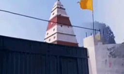 അയോധ്യയിൽ നിന്ന് ഗംഗാജലം എത്തിച്ചു' പാക്കിസ്ഥാനിലെ താർപാർക്കർ ജില്ലയിൽ ഉയരുന്നത് വമ്പൻ രാമക്ഷേത്രം