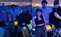 പ്രിയപ്പെട്ടവരോടൊപ്പം പറക്കുന്നതിന്റെ സന്തോഷം; ചിത്രങ്ങളുമായി നേഹ കക്കര്‍
