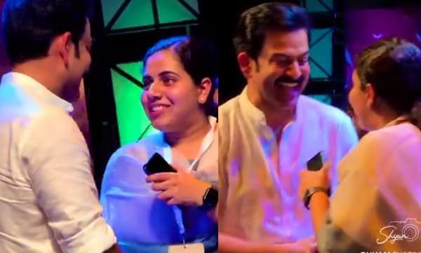 ‘രാജുവേട്ടാ’ എന്ന് വളിച്ച് മേയര്‍; തമാശ കേട്ട് ചിരിയടക്കാനാവാതെ പൃഥ്വിരാജ്; വീഡിയോ 
