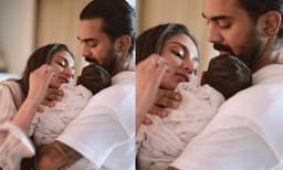 ഞങ്ങളുടെ എല്ലാം, ഇവാറ; മകളെ നെഞ്ചോട് ചേർത്ത് കെ എൽ രാഹുൽ, ഒപ്പം ചേർന്ന് അതിയ, ജന്മദിനത്തിൽ സന്തോഷം പങ്കിട്ട് താരങ്ങൾ 