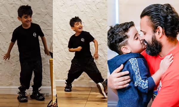 Izahaak kunchako boban's dance (Image Source: Instagram)