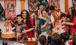 കടല്‍ക്കൊള്ളക്കാരായി ചാക്കോച്ചനും ഇസഹാഖും, ഒപ്പം പ്രിയയും ; പൈറേറ്റ് തീമില്‍ ഇസഹാഖിന്റെ ജന്മദിനം ആഘോഷിച്ച് ചാക്കോച്ചന്‍; വൈബില്‍ തിളങ്ങി മഞ്ജുവും പിഷാരടിയും
