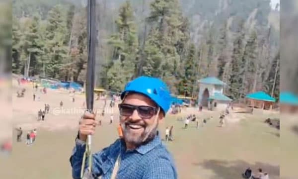 സിപ്ലൈനില്‍ പോകുമ്പോള്‍ അബദ്ധത്തില്‍ വീഡിയോ പിടിച്ചു ; വിനോദസഞ്ചാരി ആകസ്മീകമായി പകര്‍ത്തിയ പഹല്‍ഗാം ഭീകരാക്രമണത്തിന്റെ ദൃശ്യങ്ങള്‍