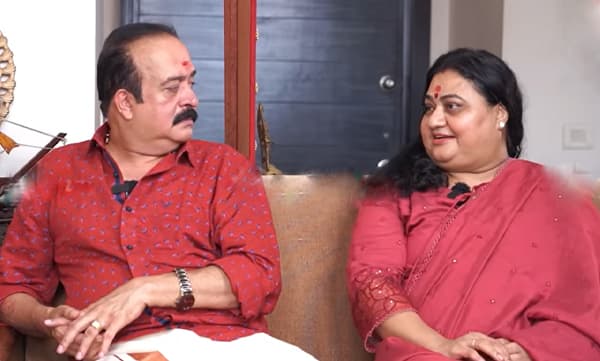 Bindu Panicker and Sai Kumar (Image Source: Youtube)