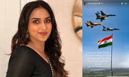 "ഞങ്ങൾ ഉറക്കത്തിലായിരുന്നപ്പോൾ രക്ഷിച്ചതിന് ഇന്ത്യൻ സായുധ സേനയ്ക്ക് നന്ദി;ഞങ്ങൾ സ്വതന്ത്രമായി ശ്വസിക്കുന്നതിന് കാരണം നിങ്ങളാണ്..." മാളവിക ജയറാം 