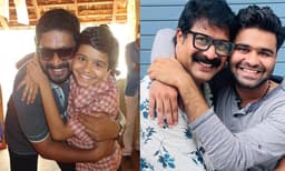 അന്നവനൊപ്പമെത്താന്‍ അവന്റെ തോളോളം കുനിഞ്ഞ ഞാന്‍...ഇന്ന് അവനെന്റെ തോളൊപ്പം; ത്രോബാക്ക് ചിത്രവുമായി  ഇര്‍ഷാദ് അലി
