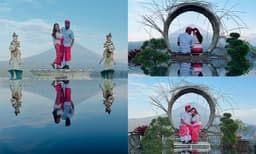 "തിളയ്ക്കുന്ന അഗ്നിപർവ്വതത്തിന്റെ മുന്നിൽ നിന്ന് ദേ ഇങ്ങനെ റൊമാൻസ് ചെയ്യാൻ പറ്റുമോ സക്കീർ ഭായിക്ക്? പക്ഷേ ഞങ്ങൾക്ക് കഴിയും..." രാഹുലിനൊപ്പമുള്ള പ്രണയചിത്രങ്ങളുമായി ശ്രീവിദ്യ 