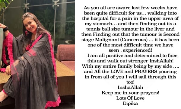 Dipika Kakkar about her health condition (Image Source: Instagram)