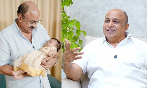 Sidhique about happiness of becoming grandfather (Image source: Instagram)