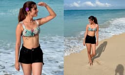 ബീച്ചില്‍ അതീവ ഗ്ലാമറസായി പ്രിയ വാര്യര്‍; ചിത്രങ്ങള്‍ പങ്കുവെച്ച് താരം
