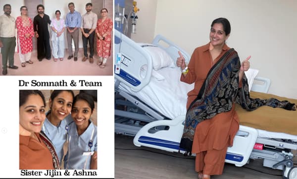 ‘‘ട്യൂമറില്‍ നിന്ന് മുക്ത;11 ദിവസത്തെ ആശുപത്രിവാസം അവസാനിച്ചു;ആശുപത്രി ജീവനക്കാര്‍ക്കും പിന്തുണച്ചവര്‍ക്കും കൂടെ നിന്നവര്‍ക്കും നന്ദി...’’ ദീപിക കക്കര്‍