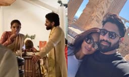 ഭക്ഷണം കഴിക്കുന്ന ശോഭിതയെ കണ്ണെടുക്കാതെ നോക്കിനിന്ന് നാഗചൈതന്യ; വീഡിയോ
