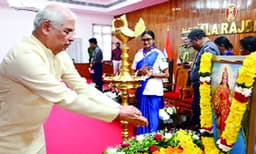 ഭാരതാംബ വിഷയത്തിലെ തര്‍ക്കം ; വിദ്യാഭ്യാസമന്ത്രിക്കെതിരേ മുഖ്യമന്ത്രിക്ക് പരാതി നല്‍കാന്‍ ഗവര്‍ണര്‍