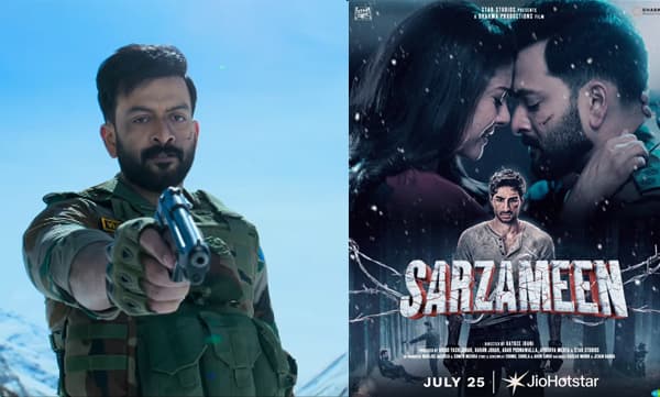 Prithviraj Sukumaran in Sarzameen (Image Source: Instagram)