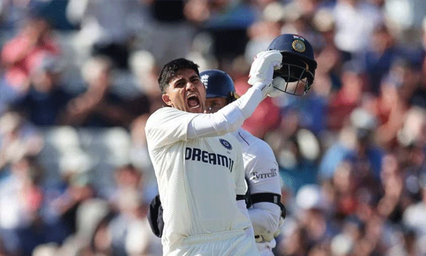 ശുഭ്മാൻ ​ഗില്ലിന് ഇരട്ട സെഞ്ചുറി; 500 കടന്ന് ഇന്ത്യൻ കുതിപ്പ്

